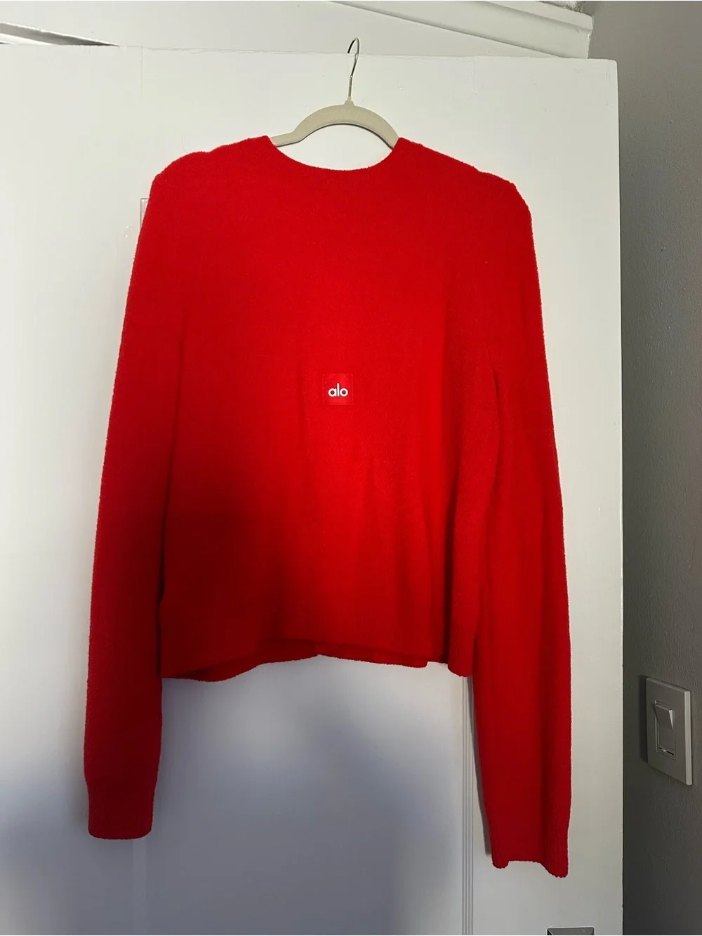 alo Snuggle Up Sweater Cropped Cardigan